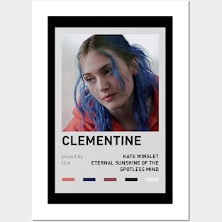 Kate Winslet as Clementine in Eternal Sunshine of the Spotless Mind Posters and Art